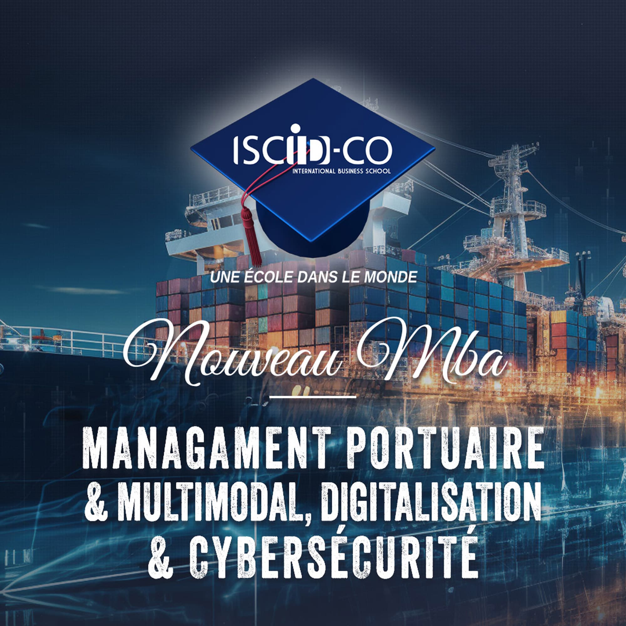 MBA Management Portuaire & Multimodal, Digitalisation et Cybersécurité